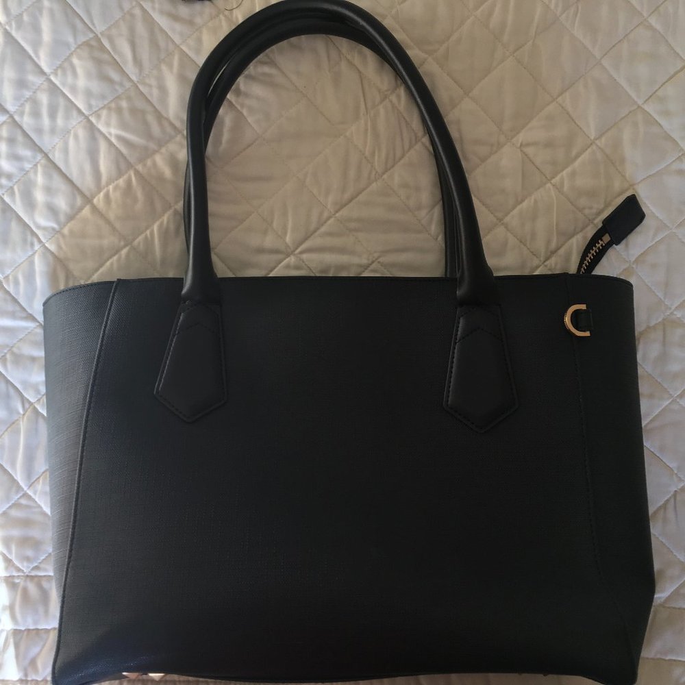 DAGNE DOVER Signature Classic Bag in Onyx